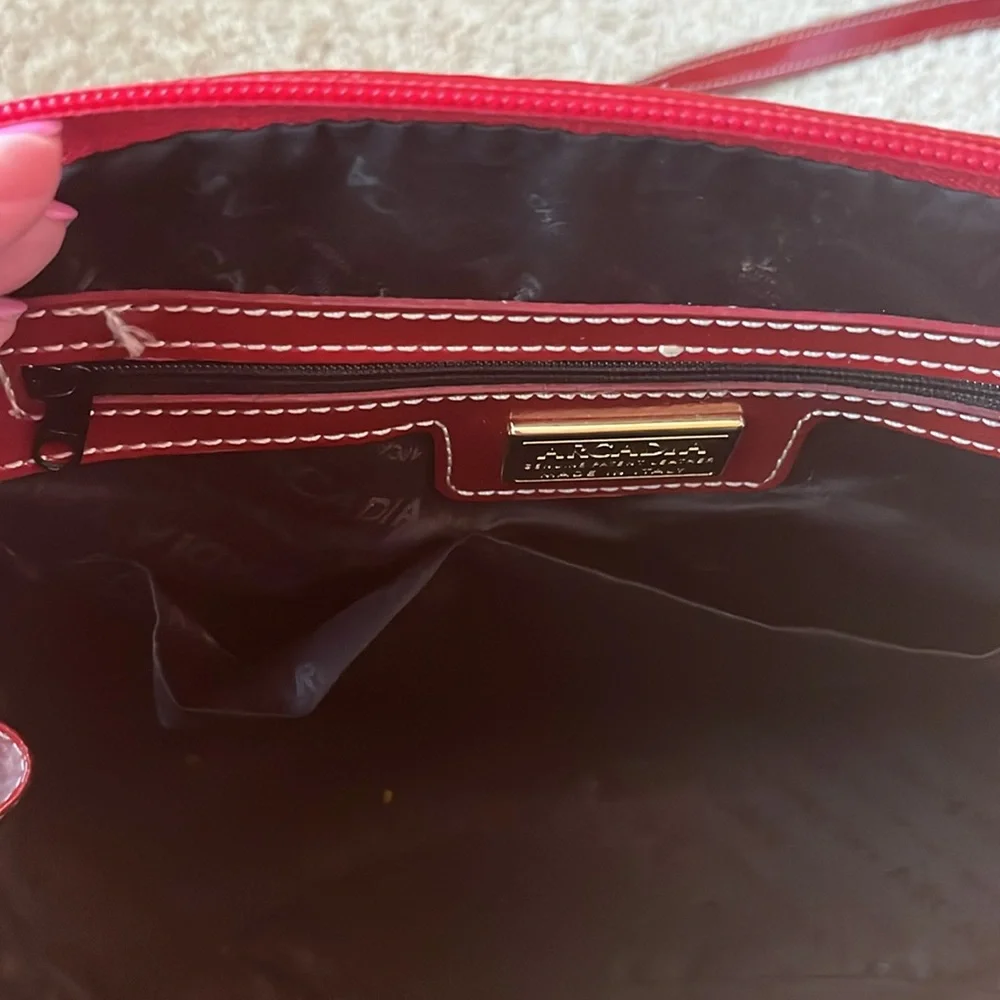 Arcadia Patent Leather Dome Purse - Picture 10 of 13
